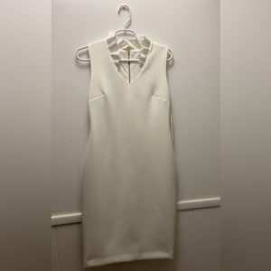 White Calvin Klein dress SIZE 6 . BRAND NEW WITH TAG.